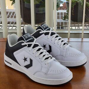 Converse Weapon Ox Leather A10203C White / Black Size 11 Men's Sneakers